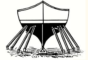 Shore  - Meaning-  To help to support something that is weak or going to fail.