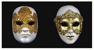 Masquerade  - Meaning - To pretend to be something that you are not.