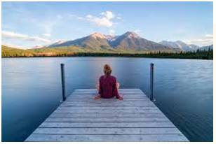 Serenity - Meaning- The state of being calm, peaceful, and untroubled.