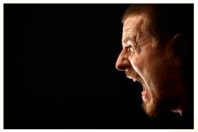 Outrage  - Meaning- A strong feeling of shock and anger.
