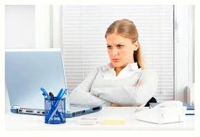 Disgruntled  - Meaning-  Angry or dissatisfied.