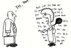Terse  - Meaning-using few words and often not seeming polite or friendly.