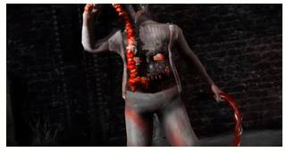 Disembowel  - Meaning- Cut open and remove the internal organs of.
