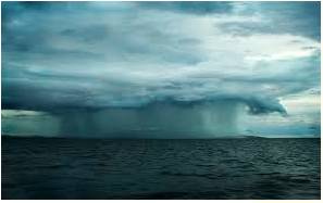 Torrent  - Meaning-  A large amount of something that comes suddenly and violently.