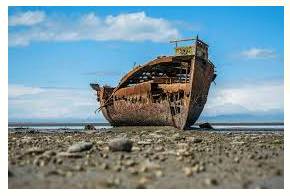 Wreck  - Meaning- Destroy or severely damage (a structure, vehicle, or similar).