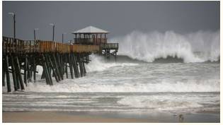 Surge  - Meaning- A sudden large increase, typically a temporary one.