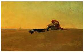 Maroon  - Meaning - Leave (someone) trapped and alone in an inaccessible place.