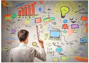 Devise  - To invent something new or a new way of doing something.
