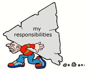 Onus  - The responsibility for something.