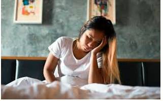 Malaise  - A general feeling of discomfort, illness, or unease whose exact cause is difficult to identify.