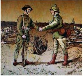 Truce  - An agreement between enemies or opponents to stop fighting or arguing for a certain time.