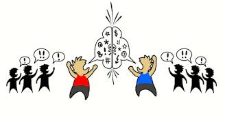 Faction  - A small organized dissenting group within a larger one, especially in politics.
