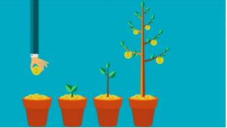 Burgeoning  - Beginning to grow or develop rapidly.