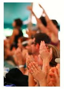 Plaudit  - An expression of praise or approval.
