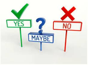 Ambivalent  - Having or showing both positive and negative feelings about somebody/something.