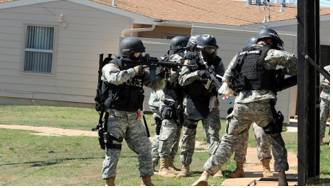 Foray  - A sudden attack or incursion into enemy territory.