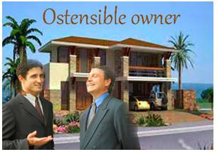 Ostensible  - Stated or appearing to be true, but not necessarily so.