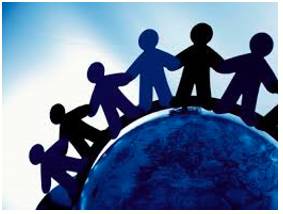 Solidarity  - Support by one person or group of people for another because they share feelings, opinions, aims, etc.