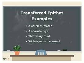 Epithet  - An adjective or phrase that is used to describe somebody/something’s character or most important quality, especially in order to give praise or criticism.