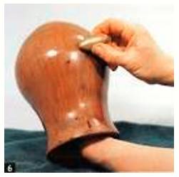 Burnish  - Enhance or perfect (something such as a reputation or a skill).