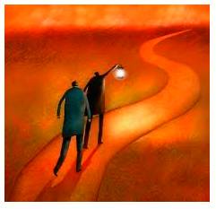 Shepherd  - Guide or direct in a particular direction.