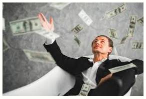 Affluent  - (especially of a group or area) having a great deal of money.