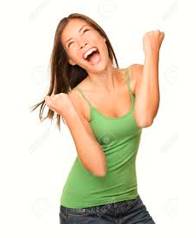 Ecstatic  - Feeling or expressing overwhelming happiness or joyful excitement.