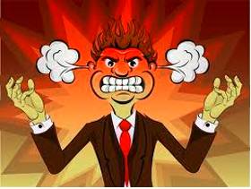 Wrath  - Extreme anger.
