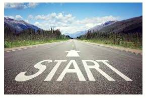 Outset  - The start or beginning of something.