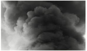 Pall  - Something regarded as enveloping a situation with an air of gloom or fear.