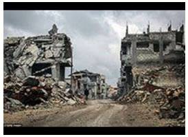 Havoc  - Widespread destruction.