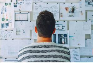 Delve  - Research or make painstaking inquiries into something.