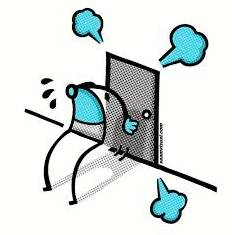 Slam  - Put (something) into action suddenly or forcefully.