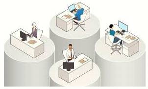 Silos  - A system, process, department, etc. that operates in isolation from others.