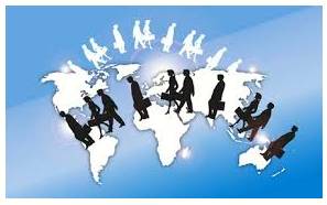 Expatriate  - A person living in a country that is not their own.