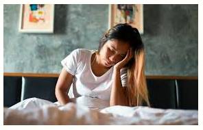 Malaise  - A general feeling of discomfort, illness, or unease whose exact cause is difficult to identify.