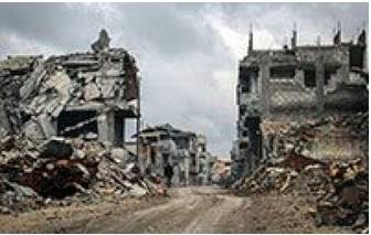 Havoc  - Widespread destruction.