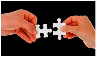 Bridge  - Make (a difference between two groups) smaller or less significant.
