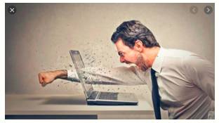 Outrage  - A strong feeling of shock and anger.