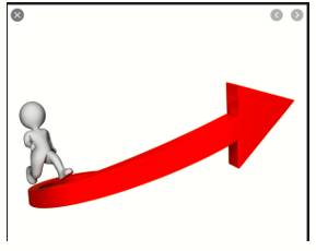 Mount  - To increase gradually.