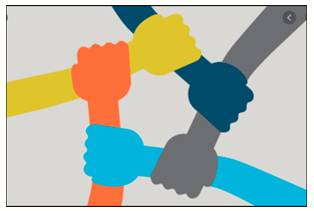 Endorse  - To say publicly that you support a person, statement or course of action.