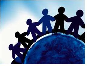 Solidarity  - Support by one person or group of people for another because they share feelings, opinions, aims, etc.