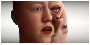 Uncannily  - In a strange or mysterious way, especially one that is unsettling.