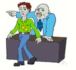 Rebuke  - An expression of sharp disapproval or criticism.