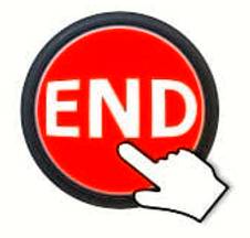Demise  - The end or failure of an enterprise or institution.