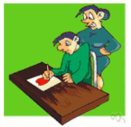 Oversee  - To watch somebody/something and make sure that a job or an activity is done correctly.