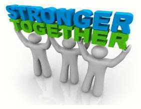 Synergy  - The extra energy, power, success, etc. that is achieved by two or more people, companies or elements working together, instead of on their own.