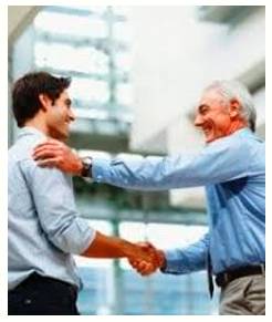 Nudge  - Coax or gently encourage (someone) to do something.
