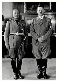 Fascism  - An authoritarian and nationalistic right-wing system of government and social organization.