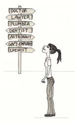Daunting  - Making somebody feel nervous and less confident about doing something.